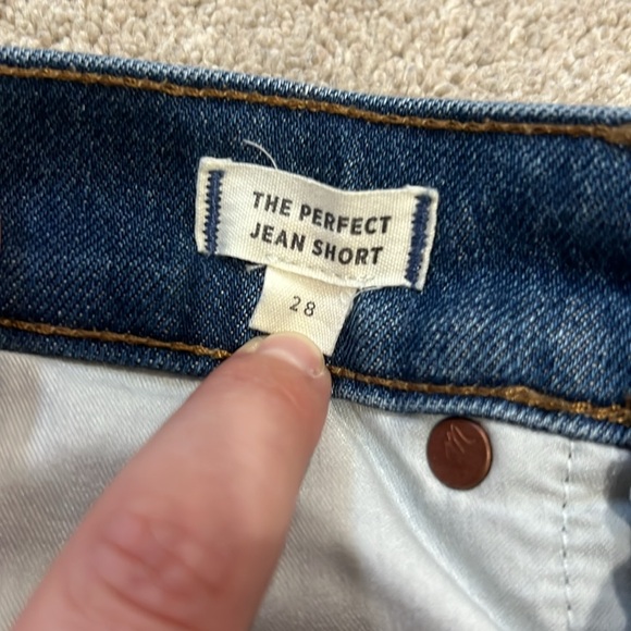 Madewell “The Perfect Jean Short” - Picture 3 of 4